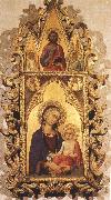 Simone Martini Madonna and Child with Angels and the Saviour painting